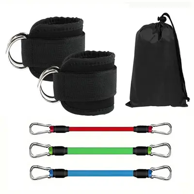 Leg Training Resistance Band Elastic Rope for Squats and Glute Fitness - 9