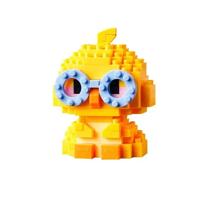 【Toptan Satış】Küçük Hayvan Çocuk Eğitici Montajlı Uyumlu Lego Micro Parçacık Blok Hediye Oyuncak Yüksek Sınır Ötesi
