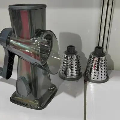 Sınır Ötesi Tambur Sebze Doğrayıcı Çok Fonksiyonlu Mucize Alet El Kurbağalı Ev Sebze Dilimleme Makinesi Havuç Çubuk Patates Çubuk Rendeleme Aleti - 12