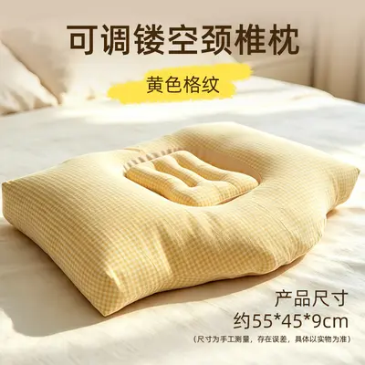 Buckwheat cervical pillow, adjustable height with ventilation holes - 7