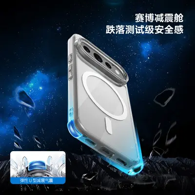 透明壳谷歌Pixel11 Pro XL手机壳适用谷歌11透明亚克力防摔保护套 - 3