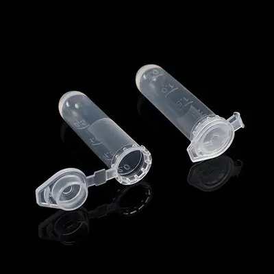 Kapaklı Yuvarlak Tabanlı Santrifüj Tüpü 2ml, Tek Kullanımlık, Dereceli