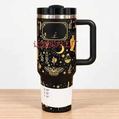 40 oz paslanmaz çelik buz bardağı, saplı, 304, pipetli - 8