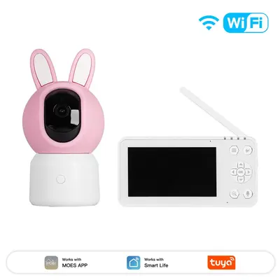 Tuya WiFi Camera, 4.5 inch, Temperature/Humidity