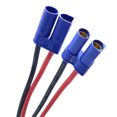 EC5 Male-Female Extension Cable, 12AWG Silicone Emergency Start Cable