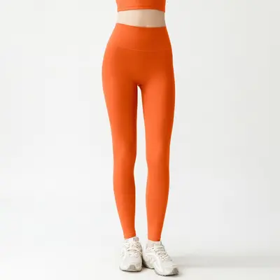Ackdcs Seamless High-Waist Women's Yoga Pants, Naked-Feel, Fitness and Running - 10