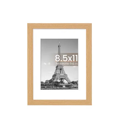 Wooden Empty Photo Frame, 6 to 10 inch, A4 and A3, Wall or Tabletop - 13