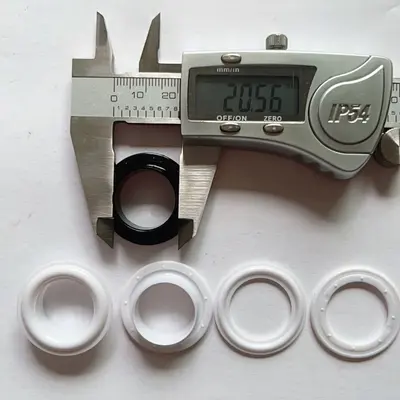 Plastic rings and bag grommets set, woven rings, buckles