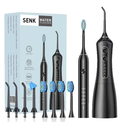 Portable Electric Water Flosser and Electric Toothbrush, Waterproof - 6
