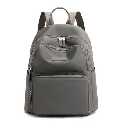 Damen-Rucksack in Einfarbdesign für Schule und Reise - 11
