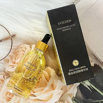 Gold Foil Hyaluronic Acid Serum, Moisturizing and Elasticity Boosting - 7
