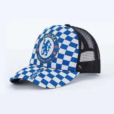 Mesh Sun Hat, AC Milan, Real Madrid, Chelsea, Arsenal Football Fan Cap - 13