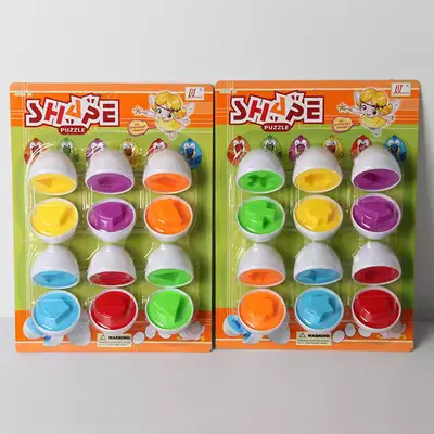 Smart Matching Eggs Set, 6 Pieces, Number Recognition
