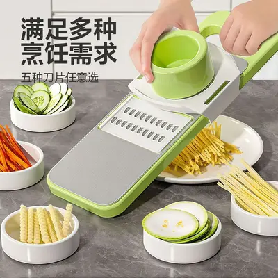 Multifunctional vegetable cutter, stainless steel - 2