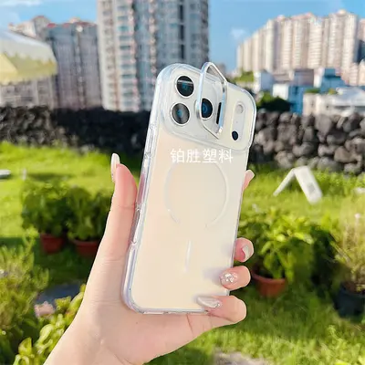 适用苹果IPhone 13渐变13 Pro透明亚克力13 ProMax亮彩变色龙硬壳 - 8