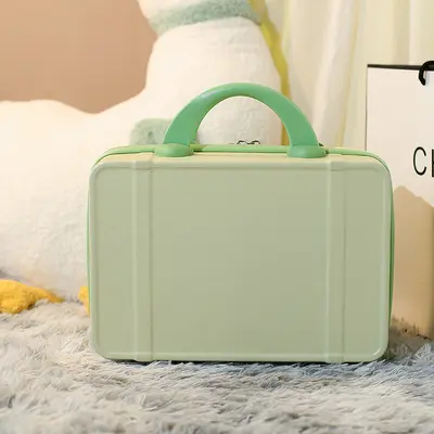 Women's Lightweight Carry-On Suitcase, 16 Inch, Mini Makeup Case Set - 3