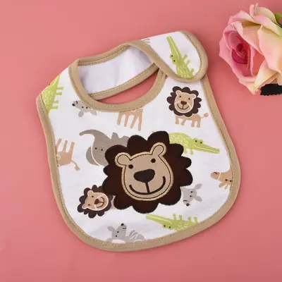 Baby Bib Drool Towel, Pure Cotton, Waterproof, Four Seasons - 11