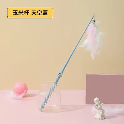 Fairy Wand Cat Teaser with Bell and Feather - 9