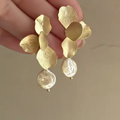 Yinzhen Ultra-Glanz Zirkonia geometrische runde durchbrochene Anhänger-Ohrringe ausgefallene übertriebene Ohrringe leichte Luxus hochwertiges Ohrschmuck für Damen - 12