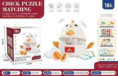 Apple Shape Matching Toy for Early Childhood Shape and Color Learning - 10