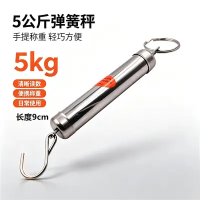 Mechanical Spring Hook Scale 5kg 10kg Portable Hand Scale