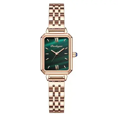 Small Green Watch Douyin Live Broadcast Popular Swiss Brand Square Women's Watch Student Korean Version Quartz Watch Dropshipping - 11