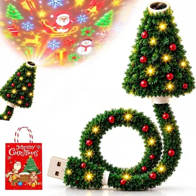 Sınır ötesi yeni ürün Noel tk cozy lamp tavan süsü ev dekorasyonu Noel projeksiyon lambası