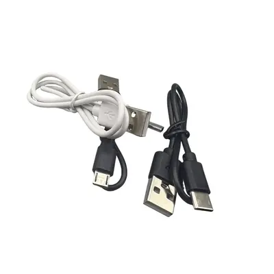 Şarj kablosu V8 veri kablosu dolgu ışığı typec Bluetooth kulaklık fanı oyuncak USB Android telefon kablolu - 6