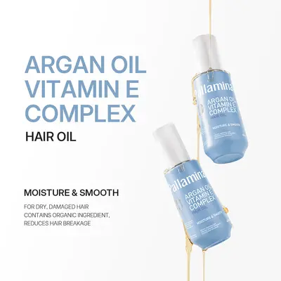 Pallamina Argan Yağı Saç Bakım Yağı E Vitaminli Kuru ve Hasarlı Saçlar İçin - 2