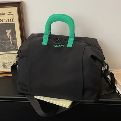 Large Capacity Lightweight Travel Bag Tote Shoulder Bag Yoga Fitness Bag Portable Expandable Storage Luggage Bag - 8
