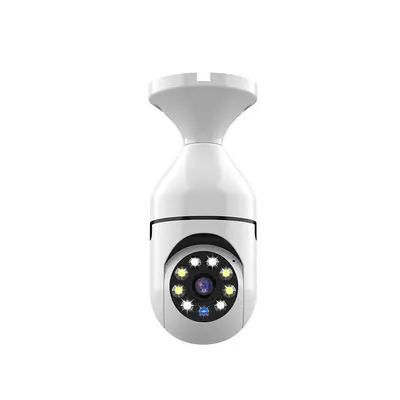E27 Bulb Camera WiFi Smart Monitoring, 360 Degree Rotating Panoramic Surveillance - 7