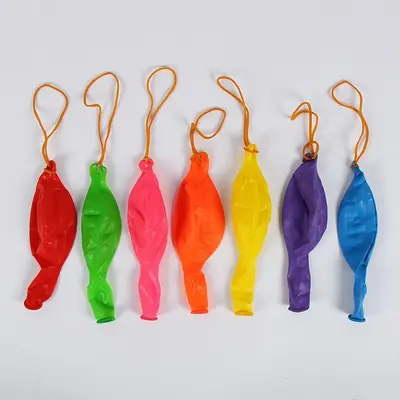 Elastischer Prallball, verdickter Latex, mehrfarbig, Kinder-Handprallball - 11