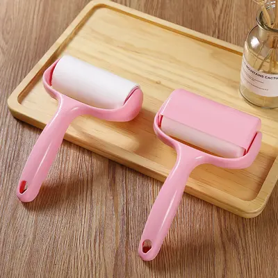 Adhesive clothing and pet hair remover roller - 2