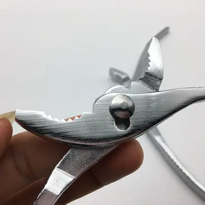 8 inç pürüzsüz saplı çelik pense, ağır hizmet tipi, su borusu pensesi