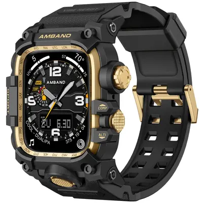 Ultra Thin TPU and Metal One-Piece Strap for Apple Watch