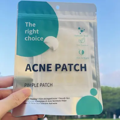 Invisible Hydrocolloid Pimple Patch, Makeup-Compatible, Pus-Absorbing - 8