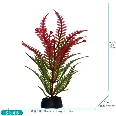 Aquarium Decoration Simulated Artificial Water Plants, Plastic Seaweed - 7