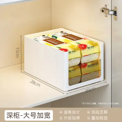 Aufbewahrungsbox, Tiefschrank-Organizer, rechtwinkliges Design - 13