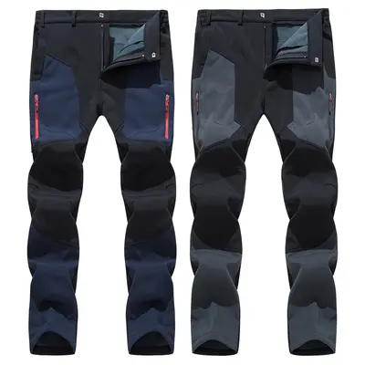 Herren-Softshellhose mit Fleece-Futter, wasserabweisend, Großgrößen - 2