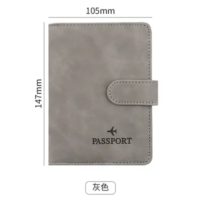 Pasaport kılıfı, PU, çok kartlı, seyahat - 9