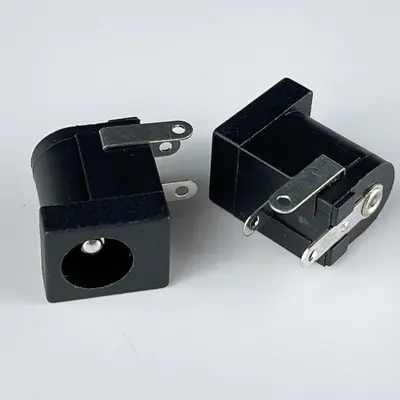 All-Copper DC005 Female DC Socket 5.5x2.1/2.5 mm Flame-Retardant - 5