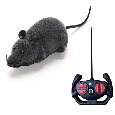 Remote Control Wireless Electric Artificial Mouse Cat Toy - 6