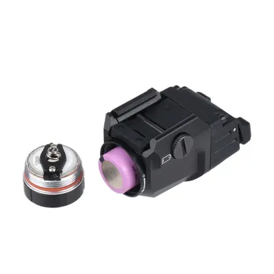 Cross-border TLR-7 X Metal Under-Mount Flashlight LED High-Power Strobe Torch Outdoor Camping Lighting Mini Light 20MM