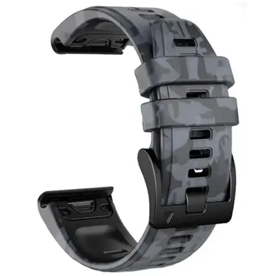 Quick-Release Silicone Band for Garmin Fenix 8 7X/6X, 22/26 mm - 9