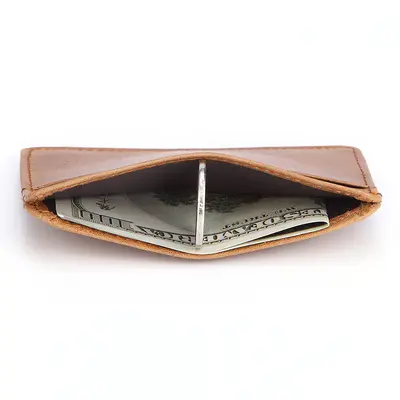 Men's genuine leather wallet, oiled wax cowhide, retro multi-card slot - 4