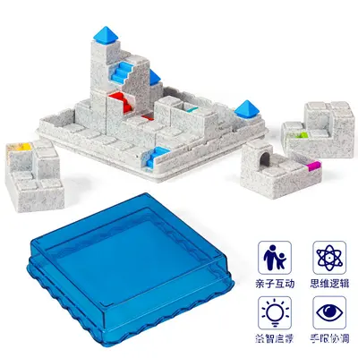 Flucht aus Atlantis 3D-Labyrinth, Logik- und Raumvorstellungs-Gehirnspielzeug für Kinder