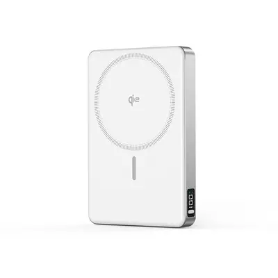Qi2.2 Sertifikalı Manyetik Kablosuz Powerbank 25W Hızlı Şarj 45W Çıkış Pil Göstergeli Kablosuz Taşınabilir Güç Kaynağı