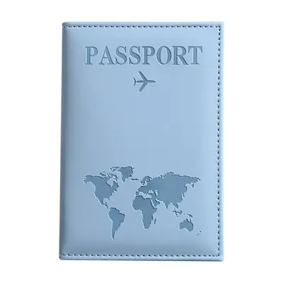 New Best-Selling Cross-Border Passport Protective Case PU Passport Holder Airplane Ticket Holder Stock Wholesale Direct from Factory Passport Bag