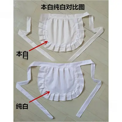 厂家批发儿童围裙百搭白棉半身无袖配洋服公主代发