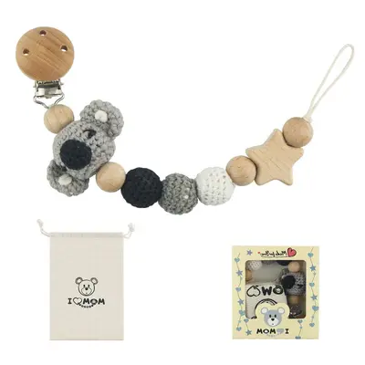 Cartoon Animal Silicone Pacifier Chain and Teether - 6
